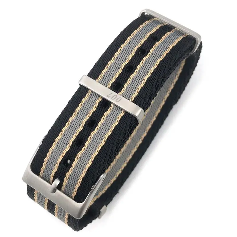 

20mm 22mm Nylon WatchBand Special For Omega watch Seamaster 007 Commander Soft Canvas Fabric Strap