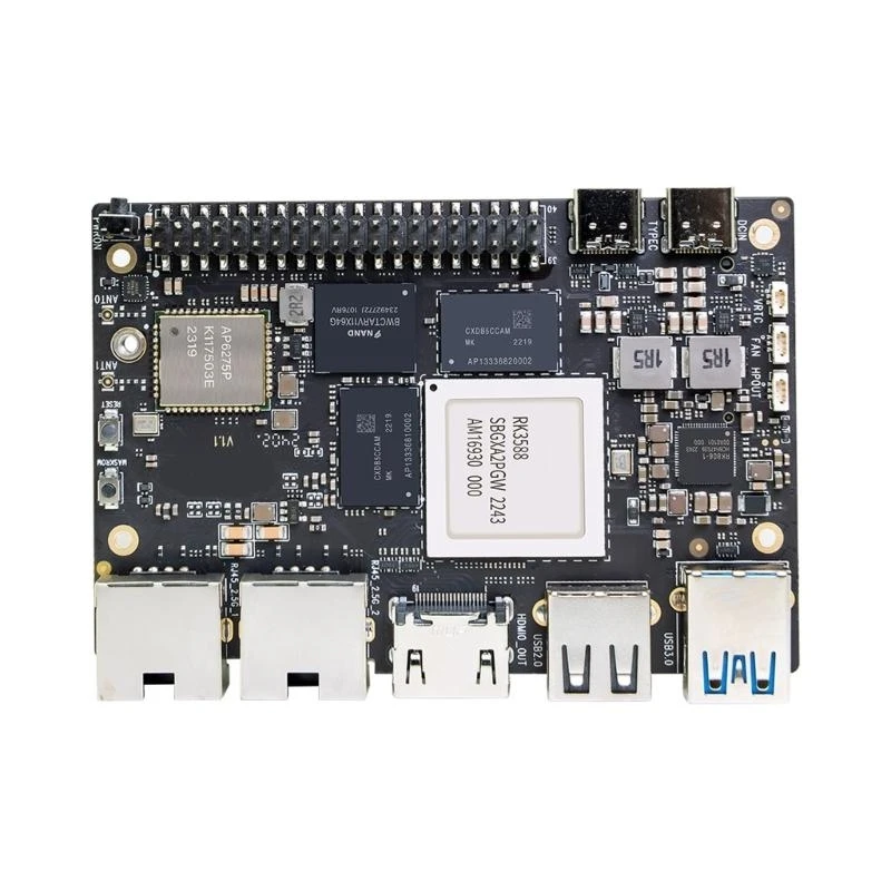 

97QB для Banana BPIM7 RK3588 QUAD A76 2,4 ГГц и квадроцикла A55 1,8 ГГц 8G/16G/32G LPDDR4 64G/128G EMMC