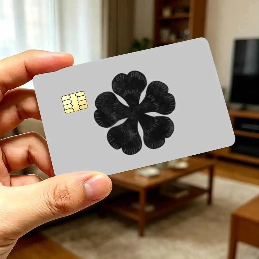 Anime Black Clovers Hot Credit Card Stickers Skin For Bank Debit Decorative Protection Scratch-resistant Gift