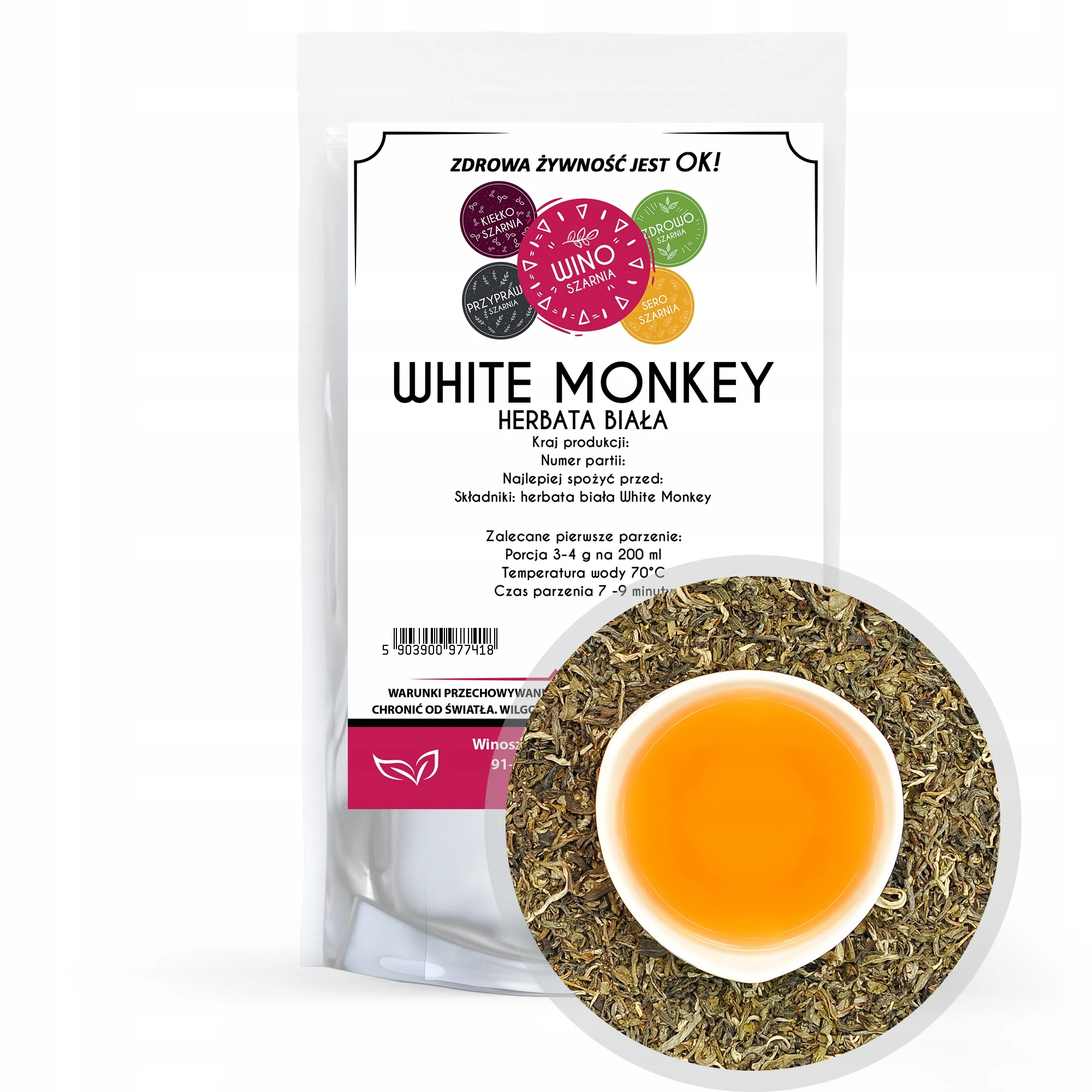 Bild 7: Weißer Weißer Affen-Tee-25g