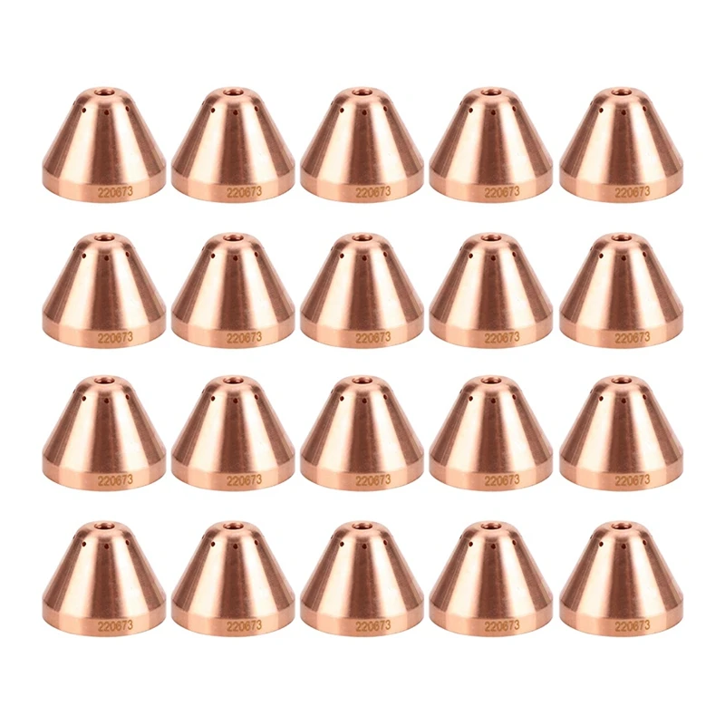 

20Pcs 220673 Plasma Shield Fit For 45 Cutting Torch Consumable-A23K