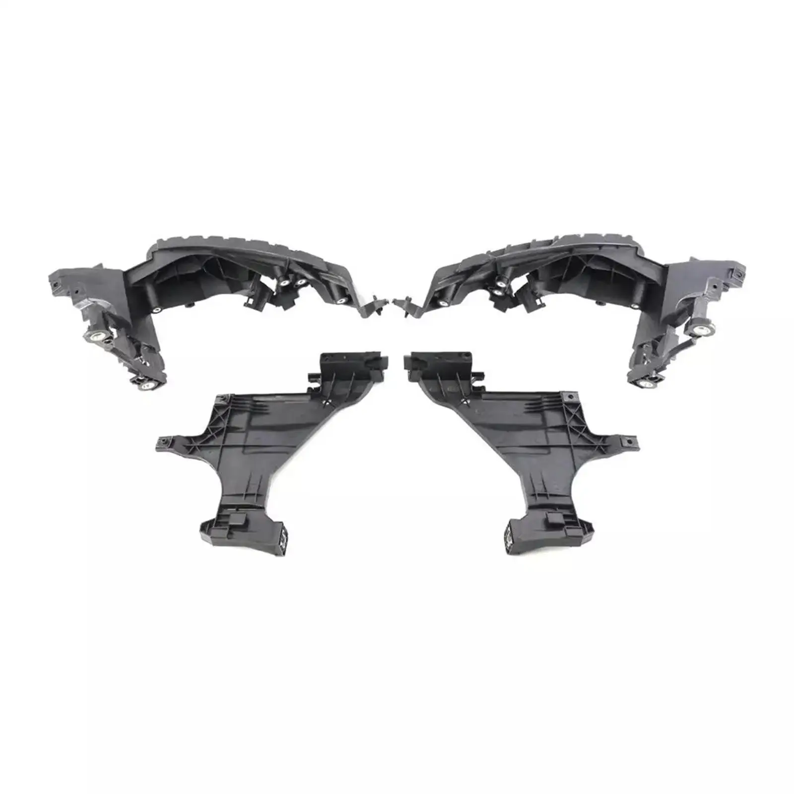 4Pcs Headlight Bracket Plate Holder Easy Installation 8T0941454B 8T0941453B for