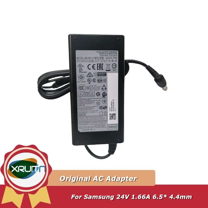 

24V 1.66A 40W AC Adapter A4024-FPN Power Supply for Samsung Soundbar HW-K551 HW-Q60T HW-550 HW-K650 HW-Q600A BN44-00862A Charger