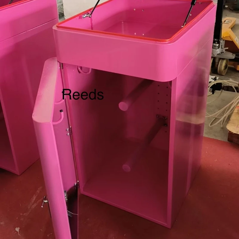 

Pink Commercial Storage, Packing, Saddle Box, Storage Cabinet, with Flip, Hot Sale