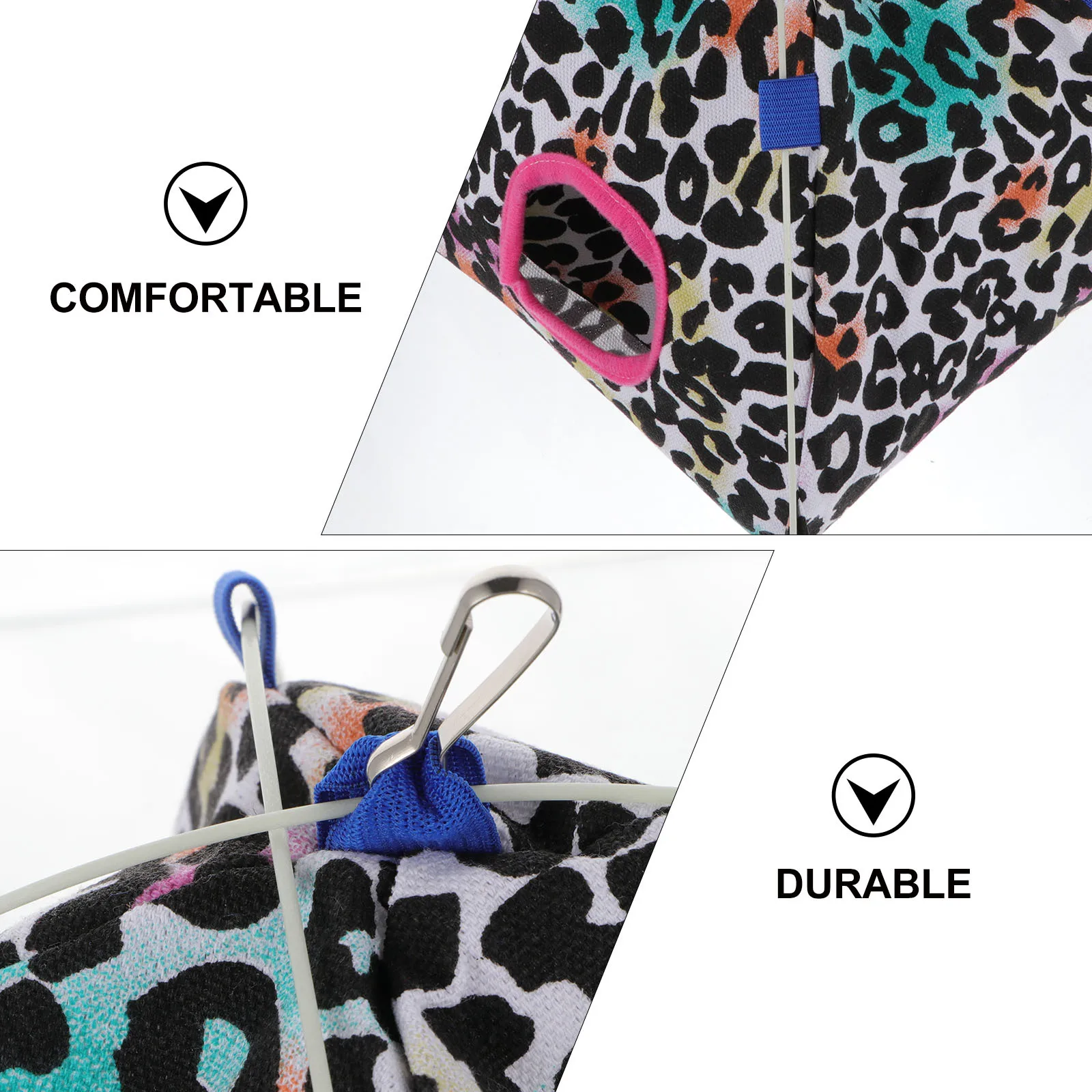 

Pet Tent Small Pet Hammock Bright Color Detachable Hanging Nest Warm Bed Suitable for Hamster Kitten Guinea Pig Squirrel