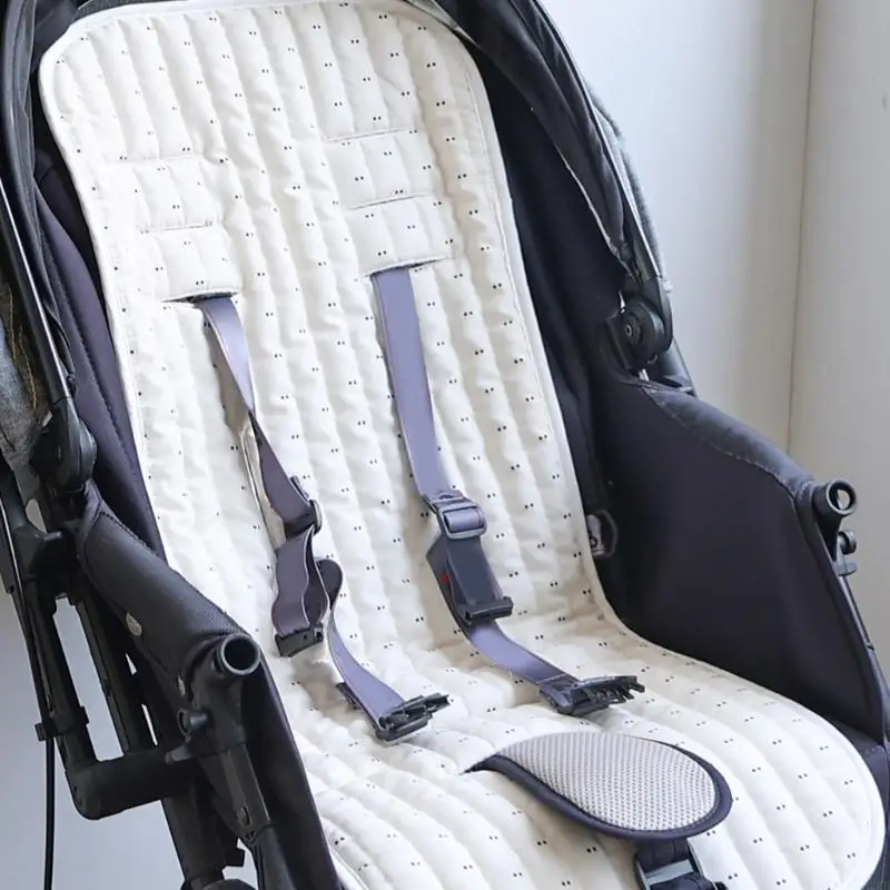 

Дышащие коляски с сиденья мягкая ткань с несколькими отверстиями подушка сиденья универсальная для детских перевозчиков A2UB