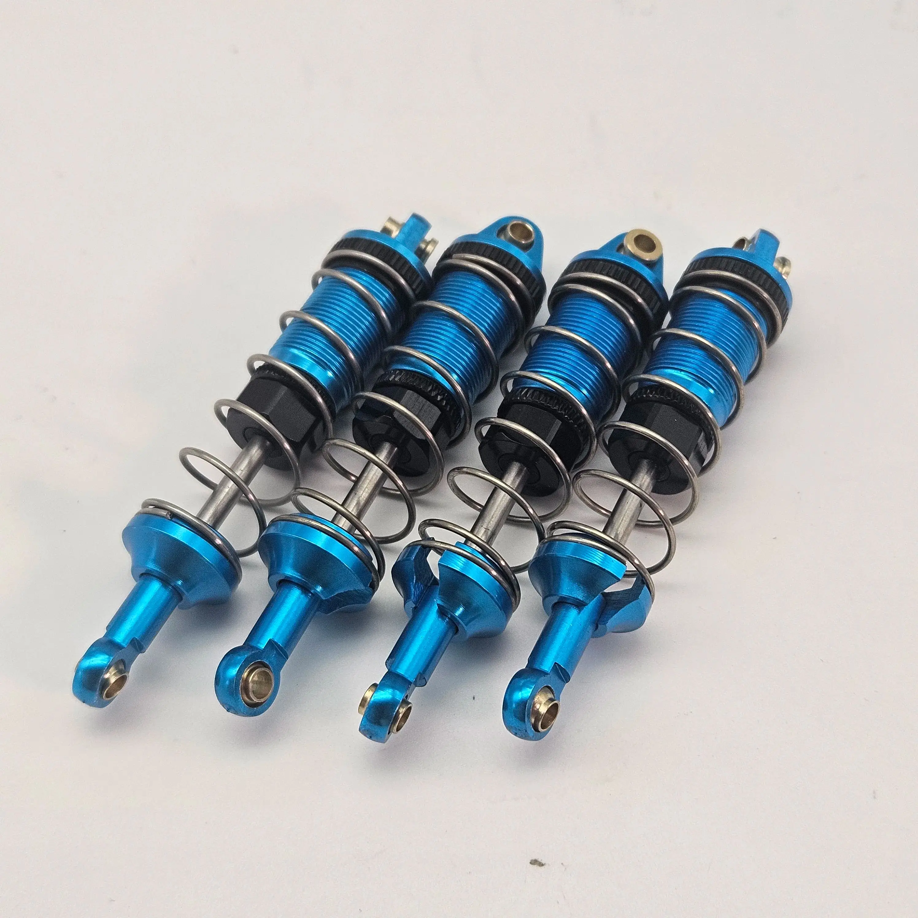 Rc カー 4 個 MJX 16207 16208 16209 16210 H16 リモートコントロールカーメタル​​アップグレード油圧ショックアブソーバー 1/16