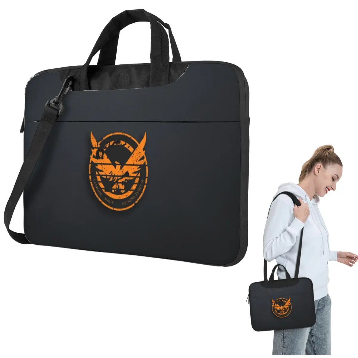 

The Division 2 Shd Strategic Homeland Division Crossbody Laptop Bag Case Computer Bag Resistant Protective Notebook Pouch