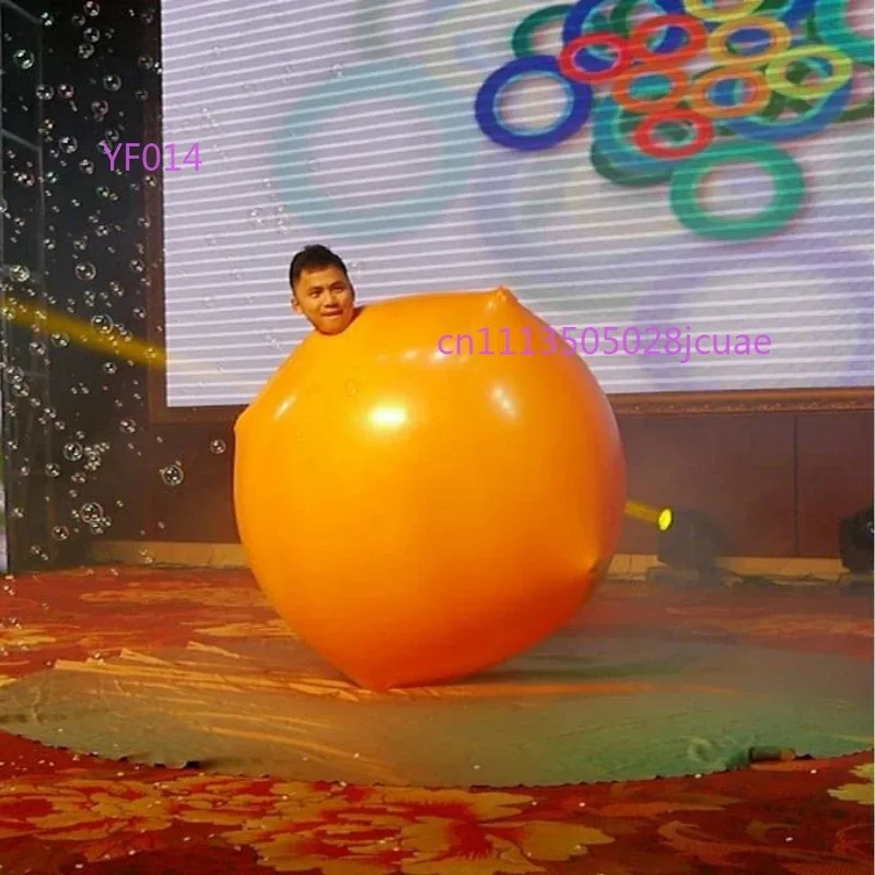 72-inch Thickened Large Human Embedded Latex Round Big Balloon Event Performance Decoration Large Balloon Wholesale