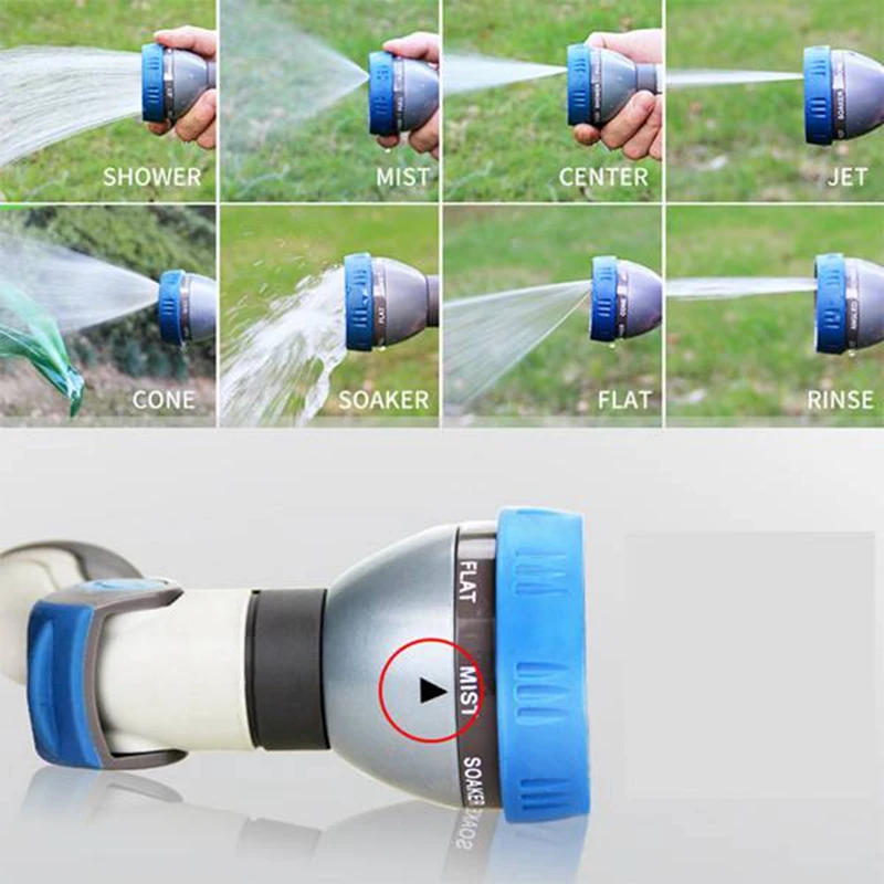 

Garden Hose Nozzle For Garden Hose Nozzle For Patio Car Wash Cleaning Tools For Garden Sprayer For Watering Plants Lawn