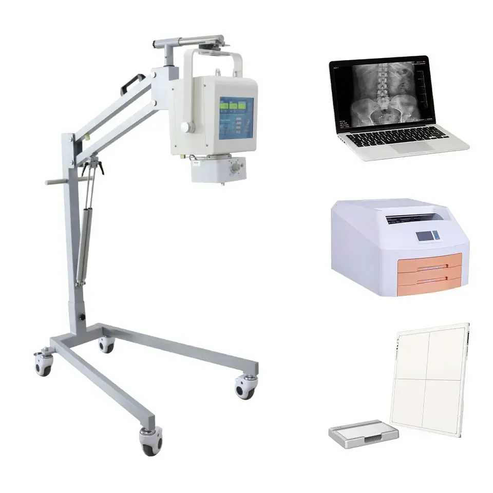 Apparecchiatura Radiografica Veterinaria/Umana, Macchina Per Radiografie Dr, 100Ma, Apparecchio Radiografico Digitale Portatile, Radiografia Mobile Per Ospedali