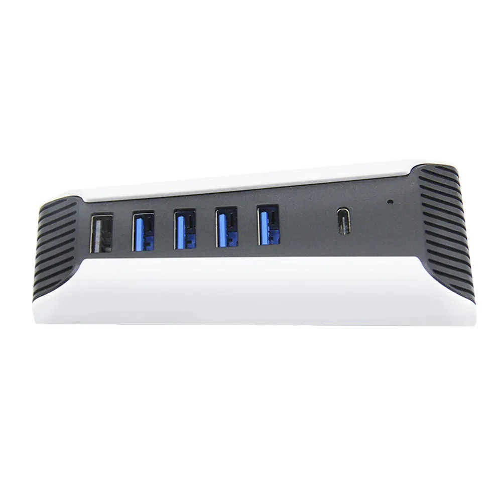 

USB-хаб, док-станция, разветвитель на 4 порта USB 2.0/3.0, Type-C, поддержка клавиатуры, мыши, контроллера, зарядки, адаптер-удлинитель для игровых консолей