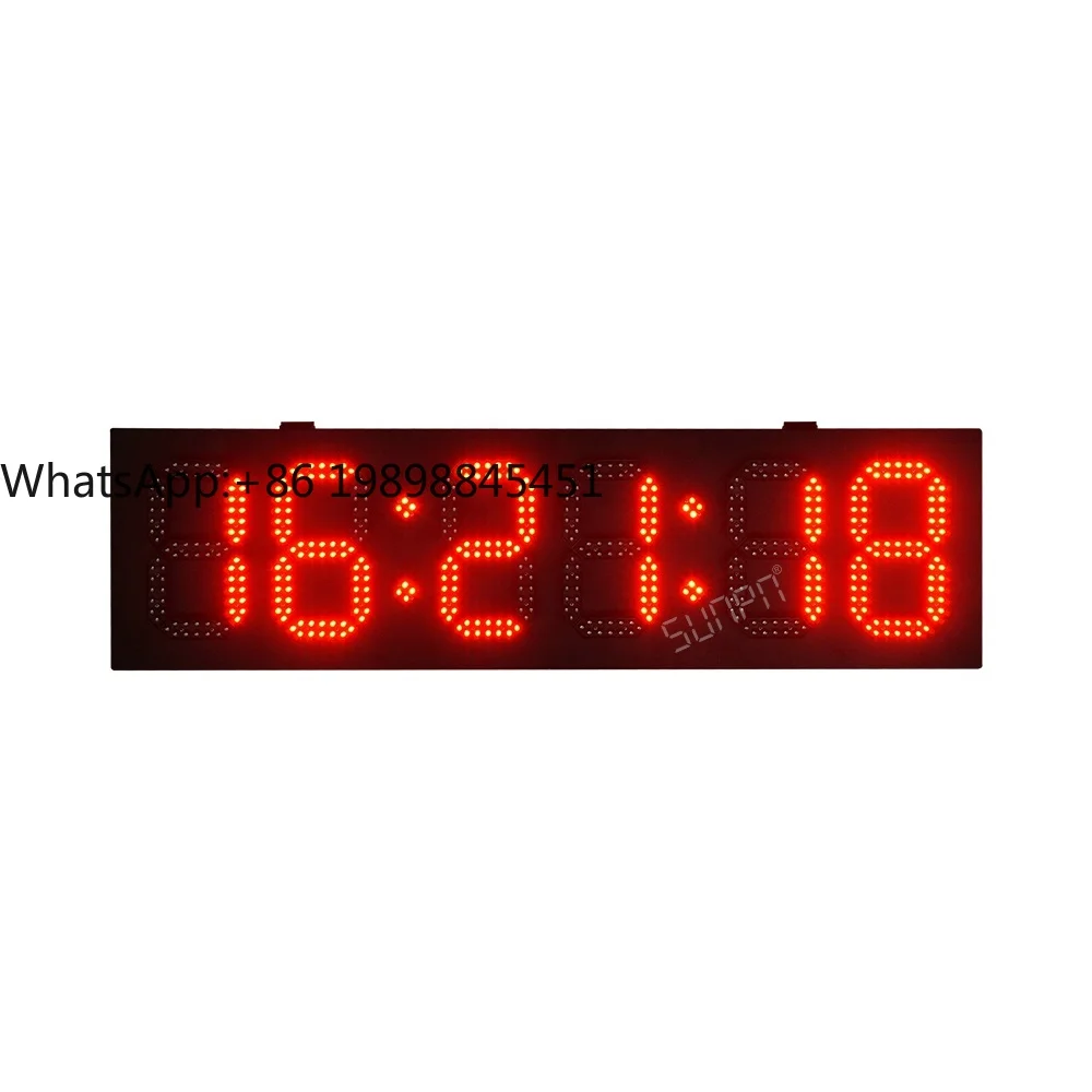 

Изготовленные на заказ светодиодные спортивные таймеры для марафона на открытом воздухе с обратным отсчетом