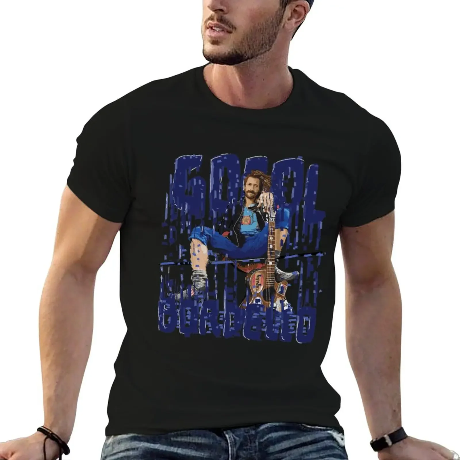 Gogol bordello art T-Shirt customs oversized blue archive mens designer t shirt