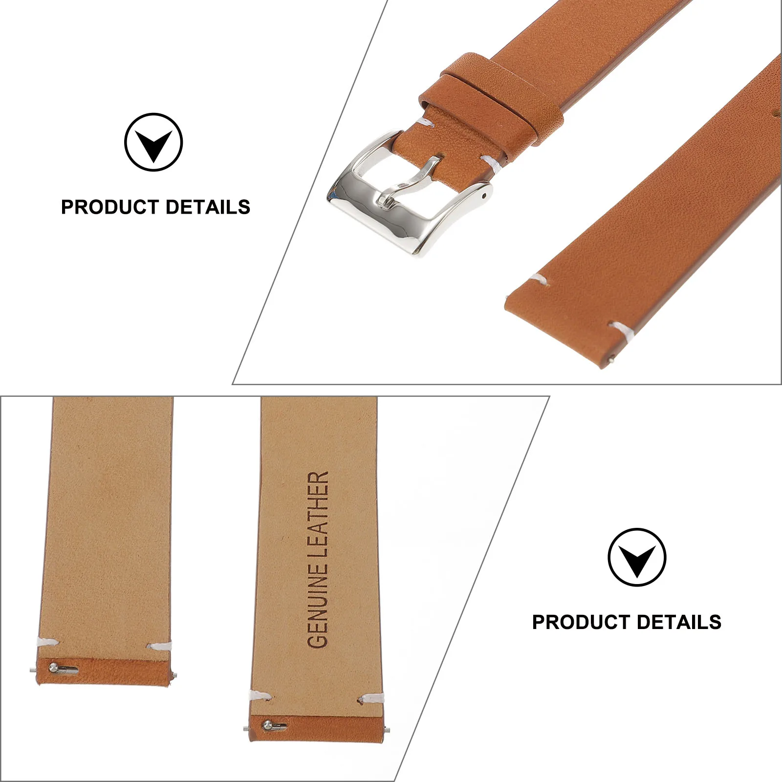 

Vintage Strap Wrist Bands Adjustable Replaceable Watch Cowhide Watchband
