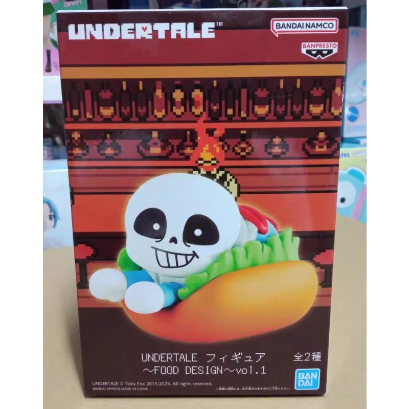 

Новый оригинальный BANDAI BANPRESTO UNDERTALE Sans Undyne ПВХ украшение для рабочего стола аниме персонаж модель коллекция игрушки подарок