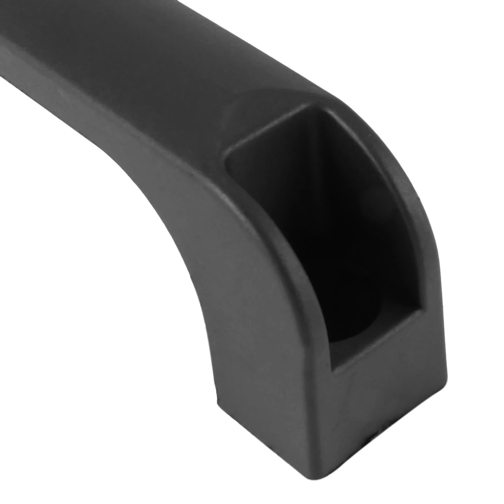 ABYN-4X Door Cabinet Black Plastic Rectangular Pull Handle 5.2 Inch