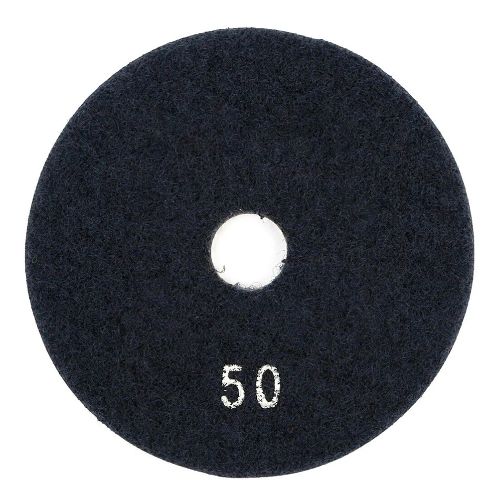 100mm Diamonds Polishing Pad 4 In Wet/Dry 30-10000 Grit Buffs Disc For-Sanding Marble Granite Concrete Grinding Countertop Stone