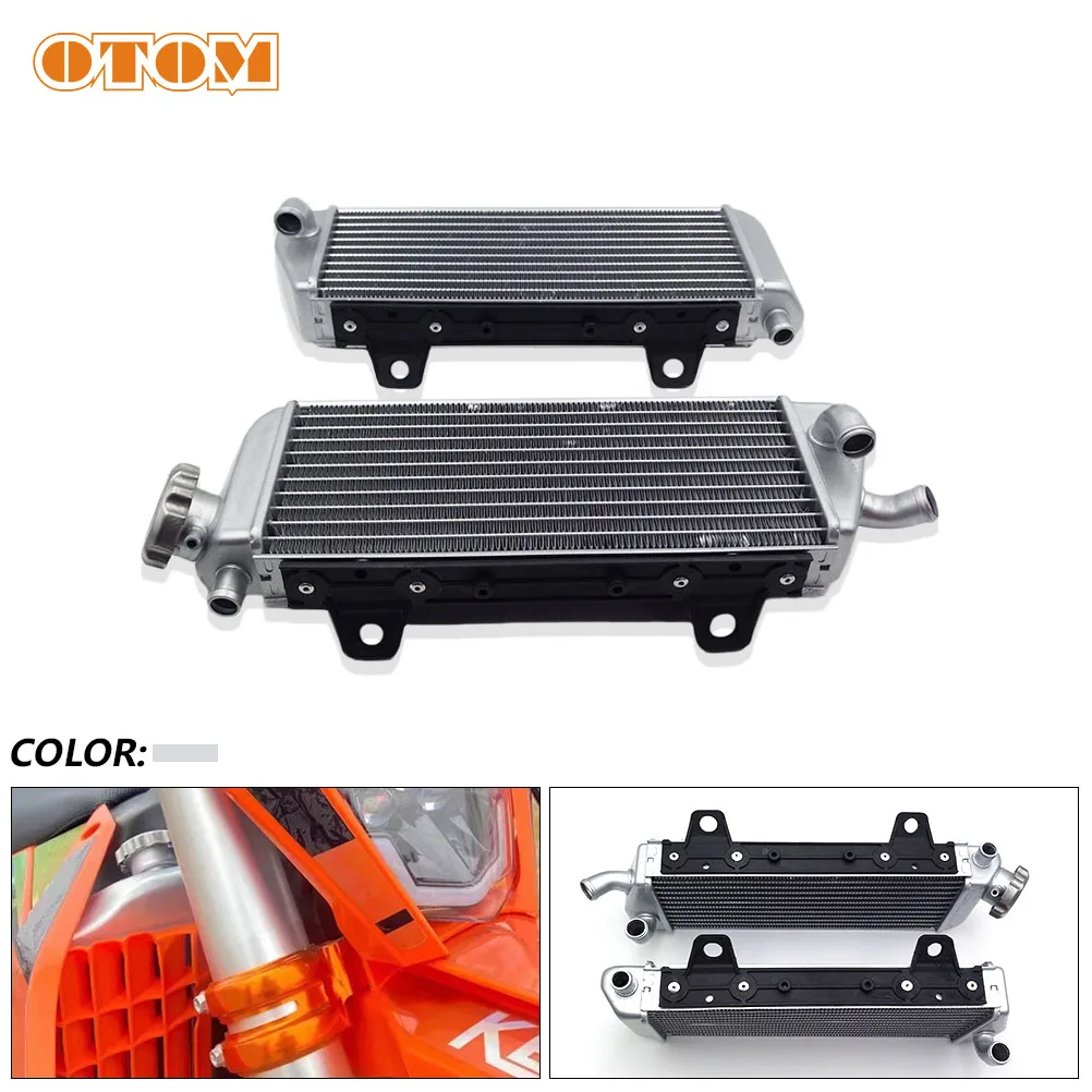 Motorcycle Radiator Engine Oil Cooler For KTM EXC-F SXF XC XCF HUSQVARNA FC FE FX TC TE TX 125 250 300 350 Motocross Water Tank