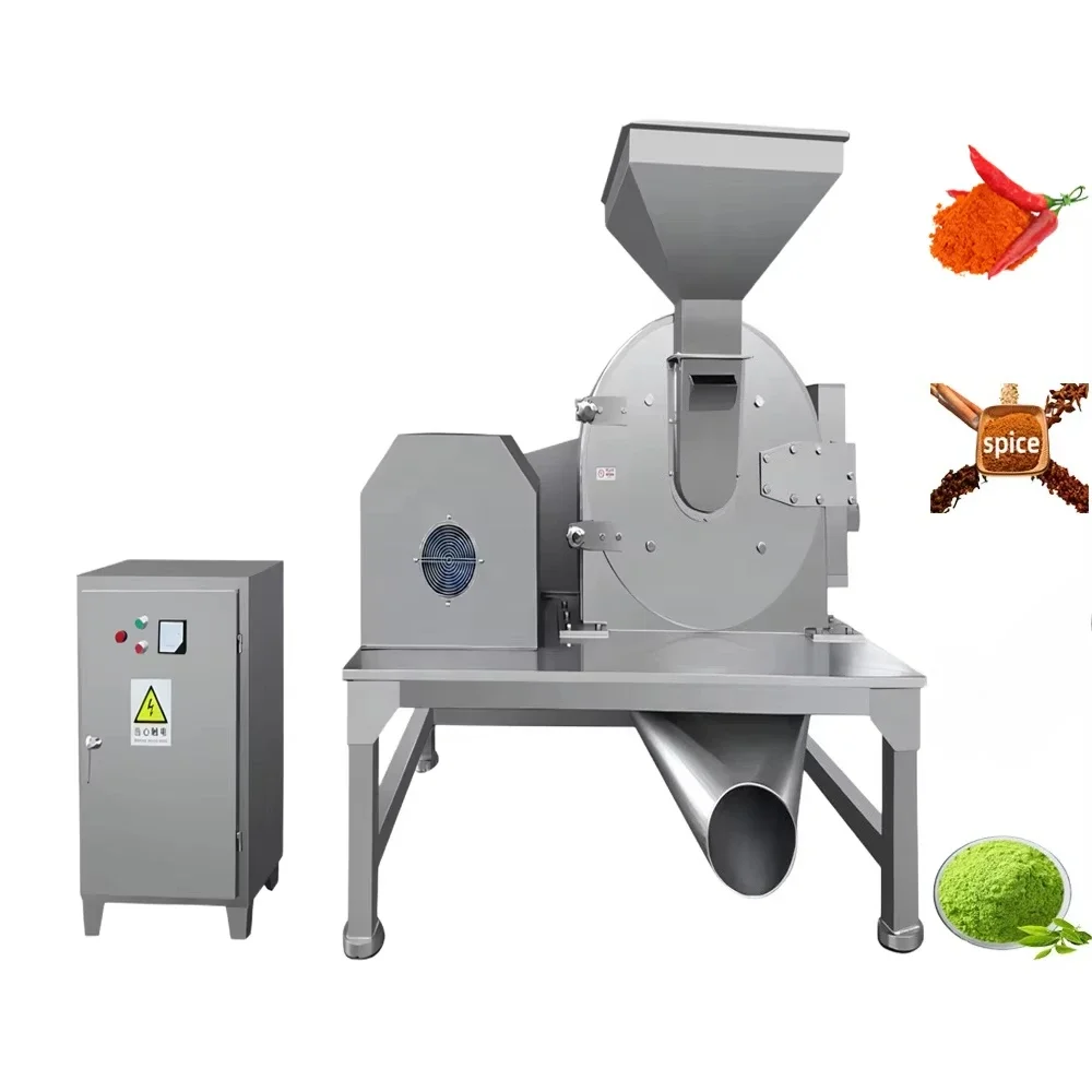 Moringa Leaf Powder Grinding Machine Powdered Icing Sugar Vanilla Bean Turmeric Crushing Machine Powder Making Machine