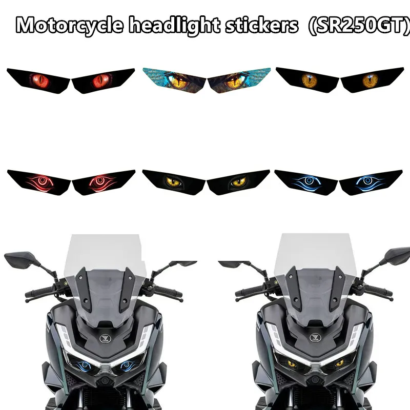 

Fit For VOGE SR250GT SR 250GT 2024 2025 sr250gt Motorcycle Headlight Guard Sticker Head Light Protection Decals Accessories