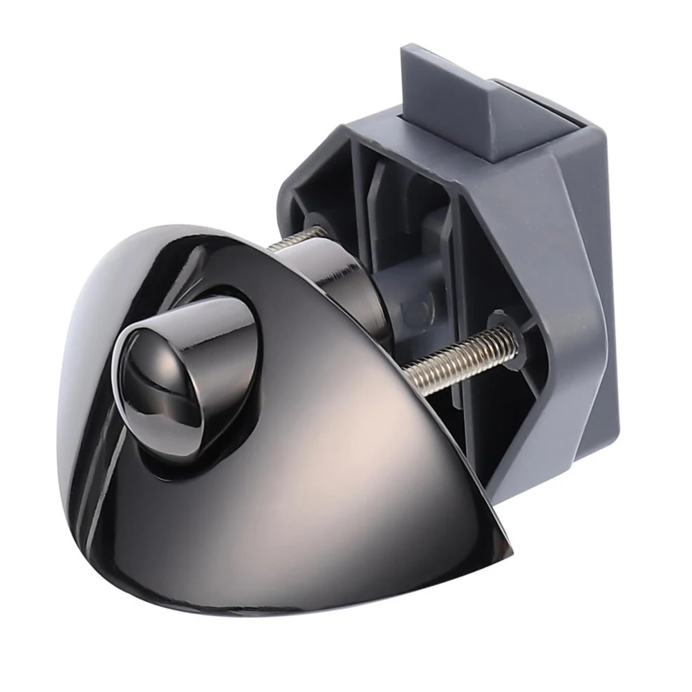 

1416mm HalfMoon RV Latch Push Button Lock for Cabinet Doors Trailers For Yachts Motorhomes Furniture Drawers Zinc Alloy Handle