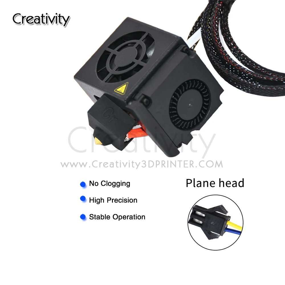 Części do drukarek 3D wytłaczarka gorący koniec zestaw dysz CR-10 / S / S4 Ender-3 dysza do CR-10 / S CR10-S4 CR10 / S5 drukarka 3d