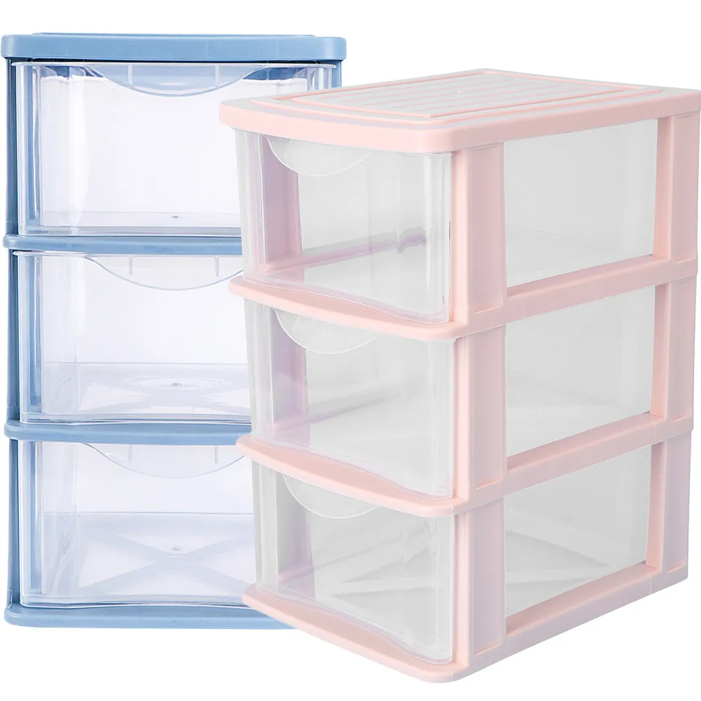 2pcs-drawers-type-organizer-three-layer-storage-box-desktop-sundries-storage-large-capacity-display-case