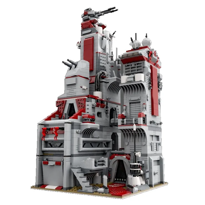 MOC-191547 Republic Base Building Blocks para Crianças, Montagem Modelo Ornamentos, Brinquedos De Natal, Presentes De Aniversário, 2995Pcs