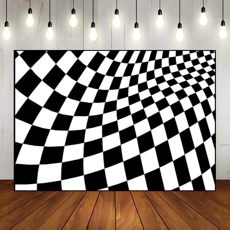 

Photography Background Banner Happy Birthday Chess Theme Party Wall Cavalry Infantry Board Game Decoration Backdrop Baby Shower