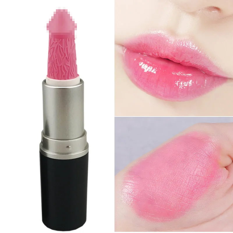 

Mushroom head color-changing lipstick no logo temperature-changing lip balm improving complexion moisturizing lasting Lipstick