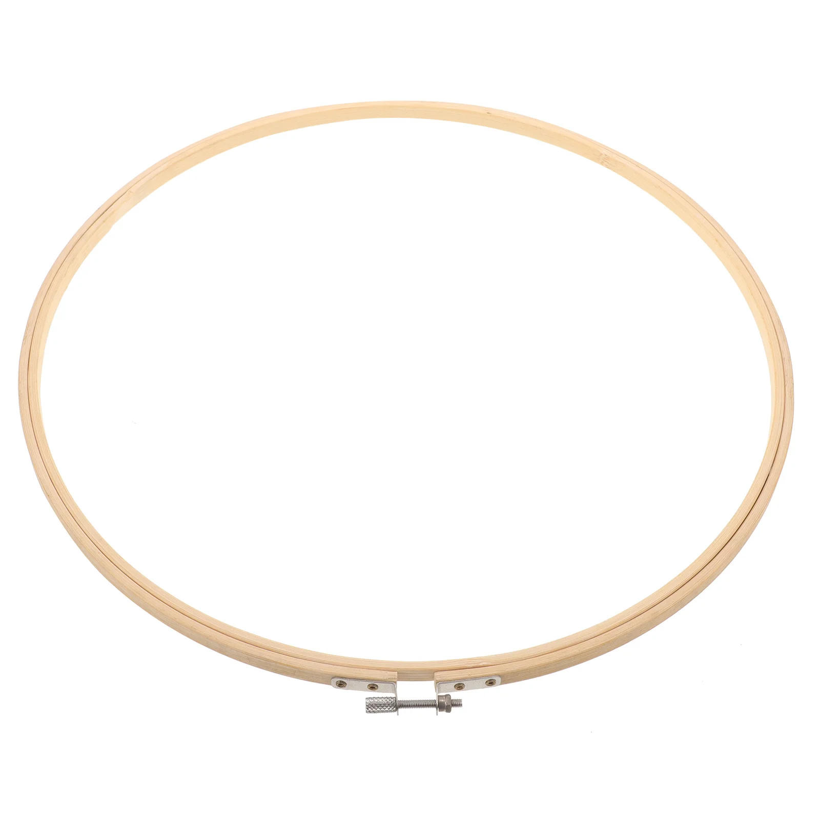 1Pcs Bamboo Embroidery Hoop Circle 36cm Smooth Fabric Fix DIY Needlework Cross Stitch Decoration Frame Embroidery Hoop