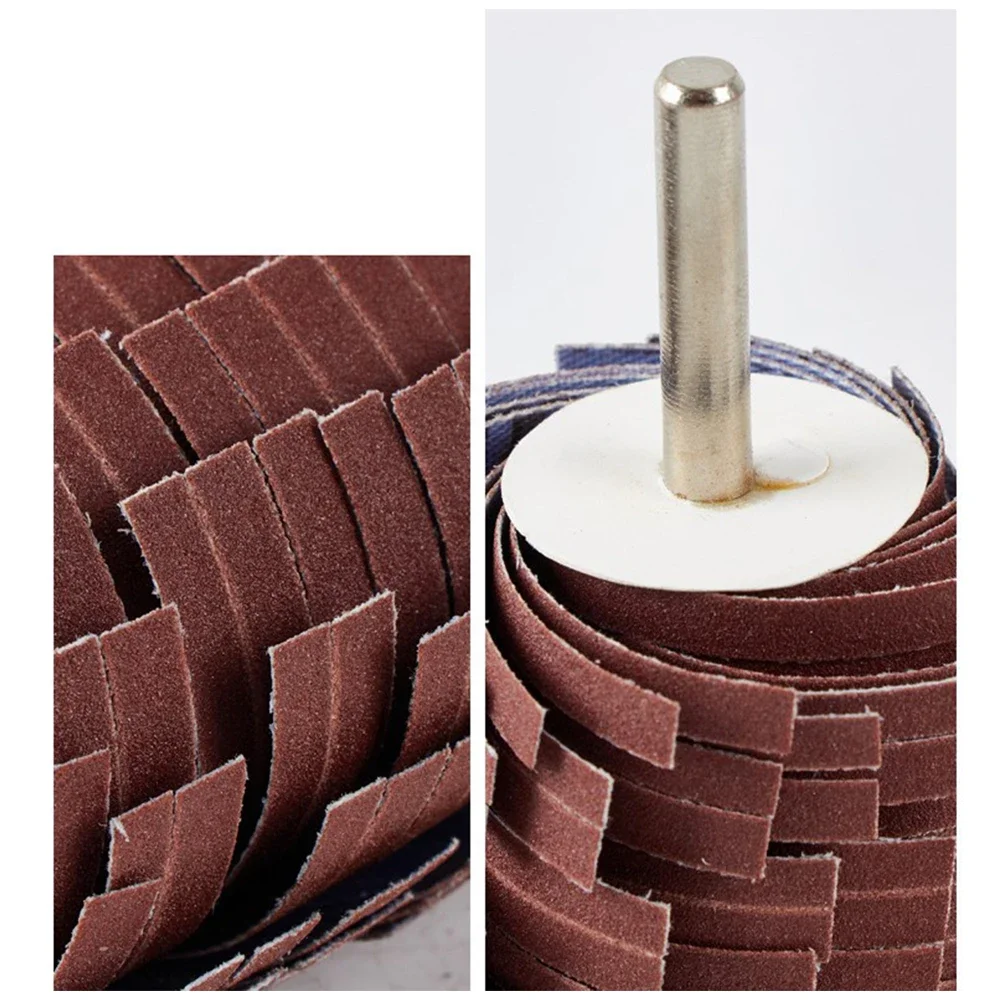 

Abrasive Tape Grinding Wheel Sandpaper 80-600# Accessories Flap Wheel Grinding Polishing Power Tool Rotary Tool