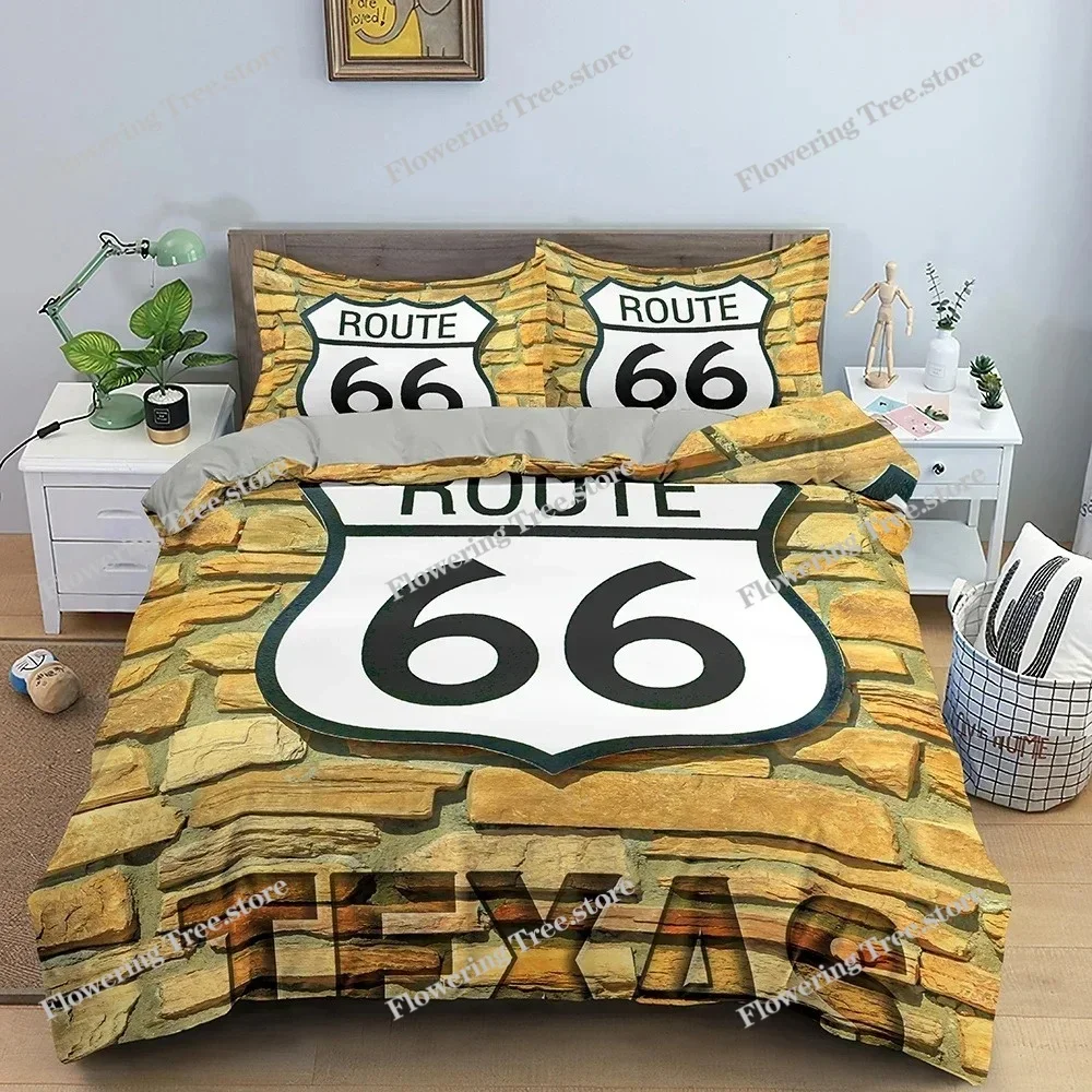 Number 66 Print Bedding Set Soft Duvet Cover With Pillowcase Adults Kids Single Twin King Queen Size Quilt Cover Home Textiles