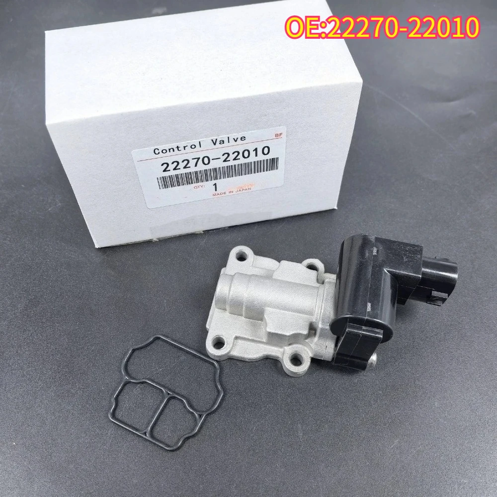 

High quality New For 22270-22010 Idle Air Control Valve Chevrolet Prizm Toyota Corolla 1.8L 1998-2002 Car Parts 22270-0D010