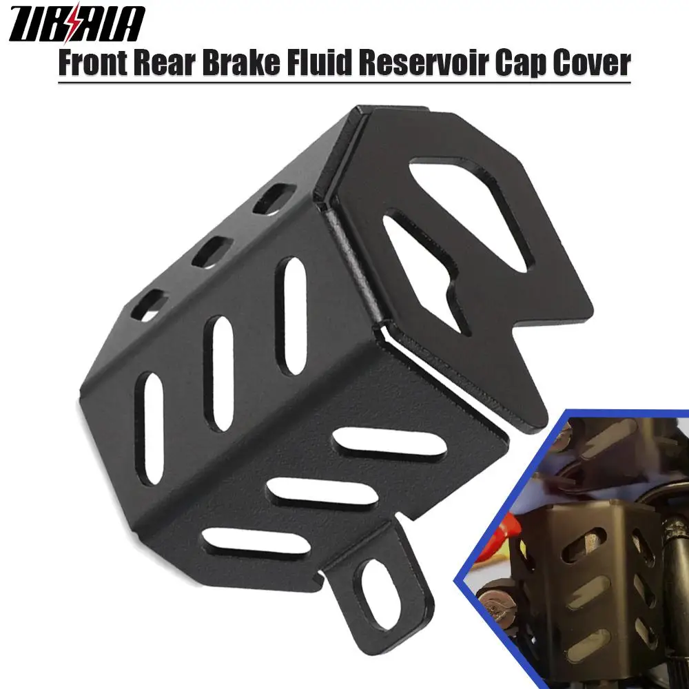 

Motorcycle Front Rear Brake Fluid Reservoir Cap Guard Cover Protect For For YAMAHA XTZ700 690 XT690 700 Z TENERE 2019 2020 2021