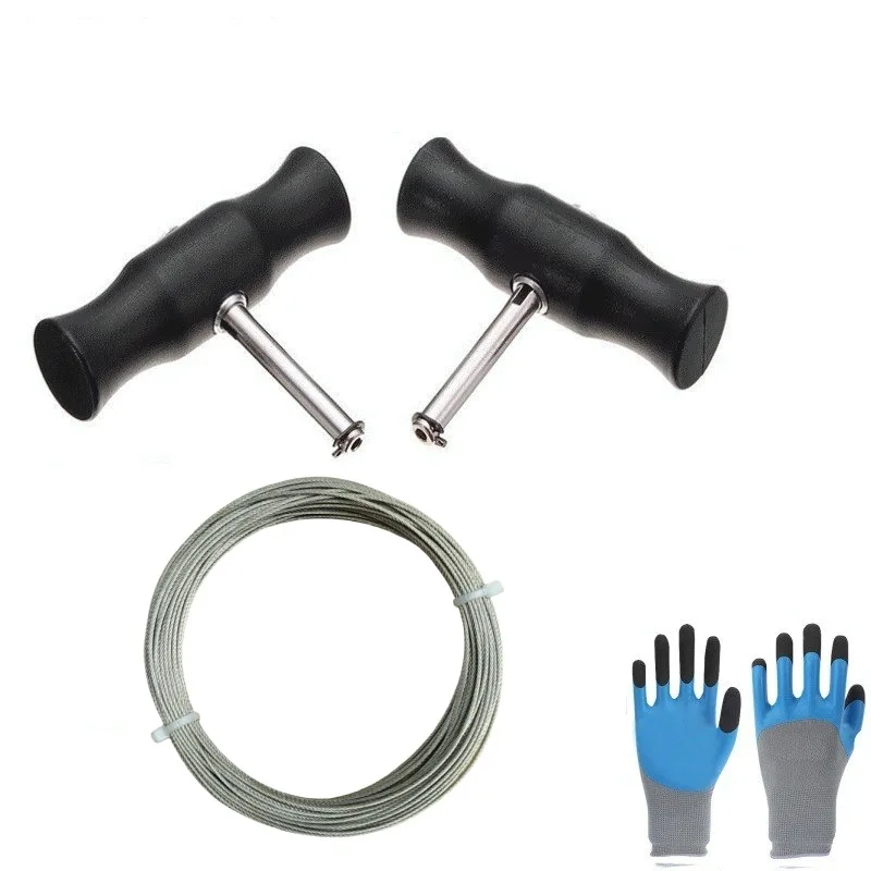 

Проволочная пила, цепная пила, ручная пила, пила из стальной проволоки, бытовая портативная пила, для выживания на природе, многофункциональная, для обрезки деревьев, из стальной проволоки.