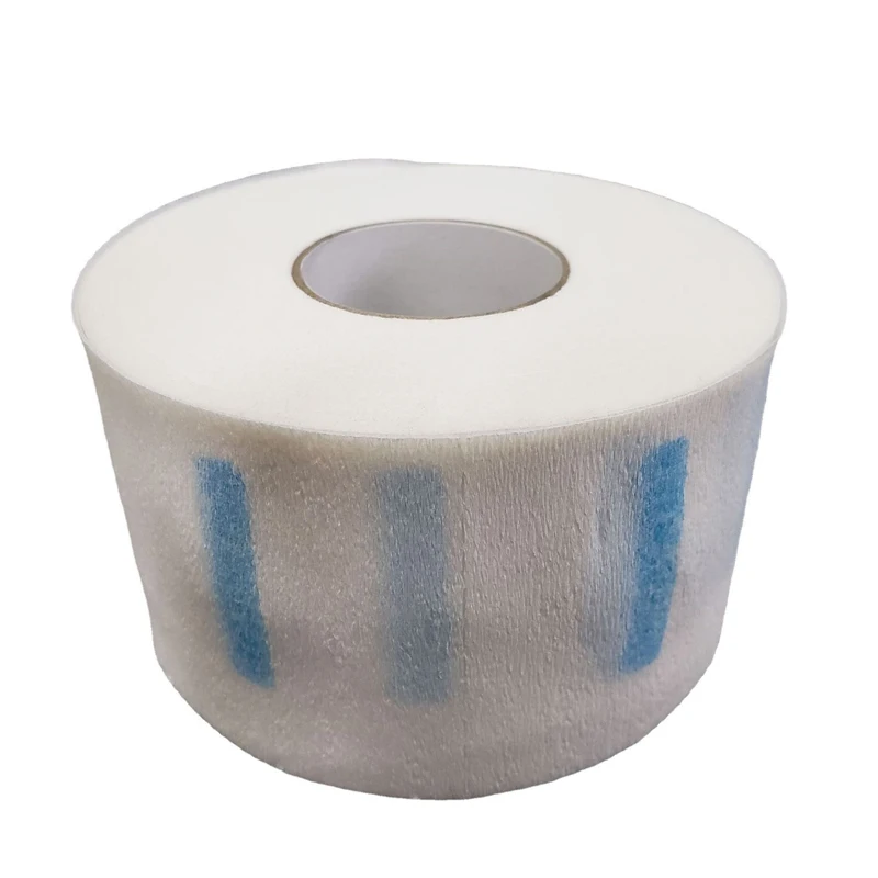 1 لفة شرائط الرقبة البيضاء المتاح قص الشعر التبعي بسط الرقبة ورقة قابل للتعديل الحلاق مخصص صالون تصفيف الشعر