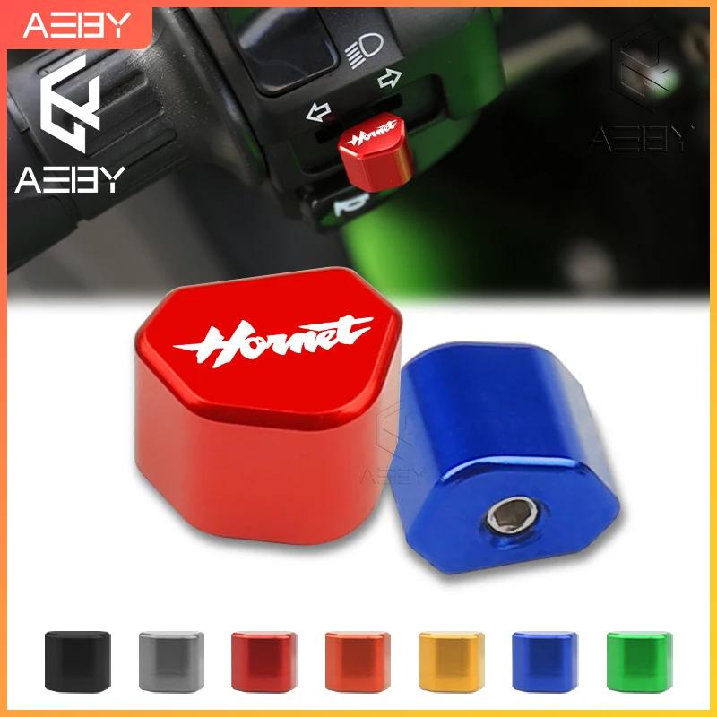 CNC Locomotive Motorcycle Turn Signal Switch Button Replace For Honda Hornet CB600F CB 600  1000RR Steering Switch Accessories