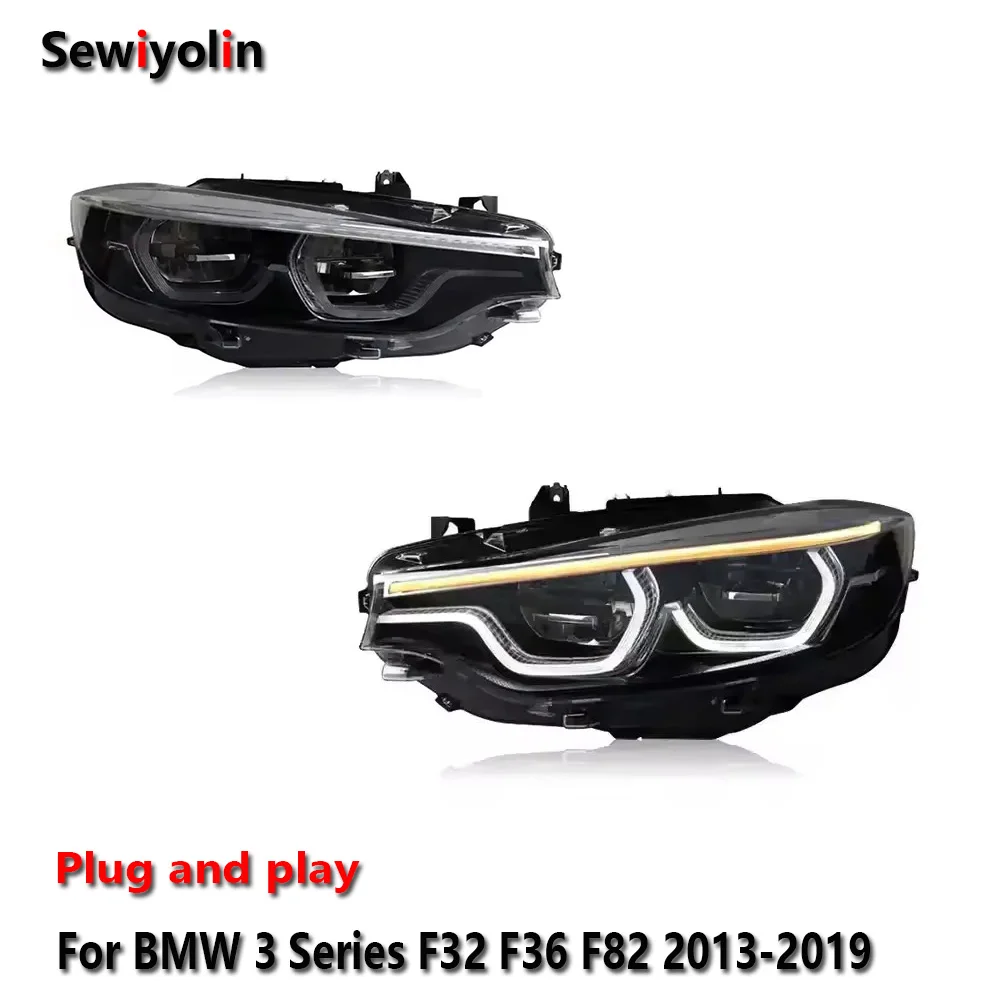 

Car Accessories Headlight led For BMW 3 Series F32 F36 F82 2013-2019 DRL Fog Trailer lamps Turning Signal Voiture Plug And Play