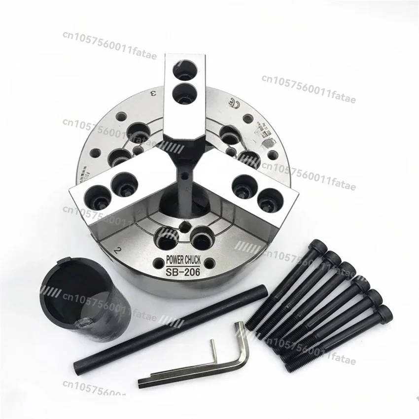 

Hydraulic Chuck Oil Pressure Three-jaw Hollow Hydraulic for Mechanical CNC Lathe SB-204 SB-205 SB-206 SB-208