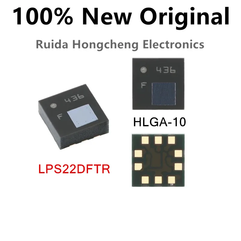 

2-5PCS/Lot LPS22DFTR HLGA-10 New original low-power, high-precision MEMS nano pressure sensor chip