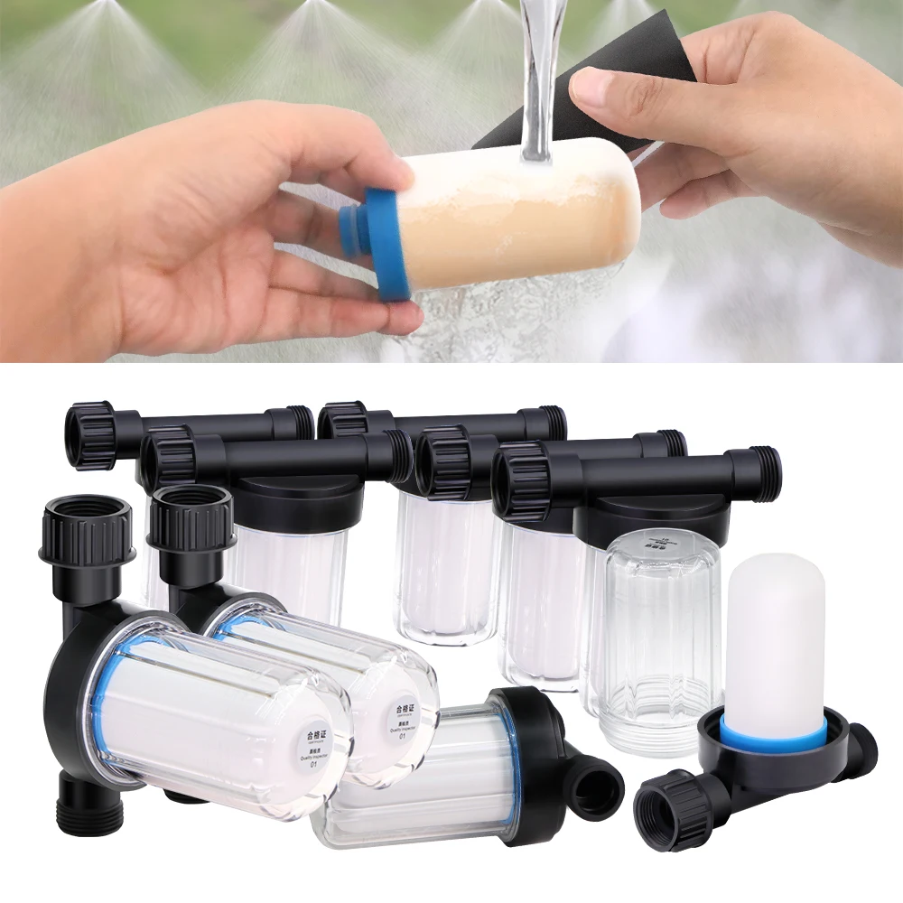 1PC 3/4'' Garden Water Filter Ceramic Filter for High Pressure Atomizing Sprayer Misting Cooling Filtration Systems Replacement