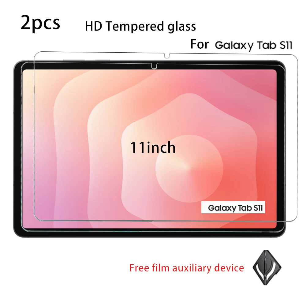 2PCS For Samsung Galaxy Tab  S11 A9PLUS 11 S6lite2024 10.4 inch  A11 A11+ Tempered Glass Screen Protector Tablet HD Protective