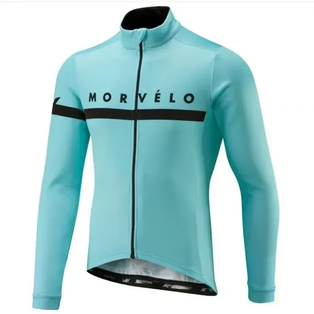 2023 Morvelo Men Colors Cycling Jersey Long Sleeve  Roap Ciclismo  Clothes Bike Bicycle  Cycle Clothing