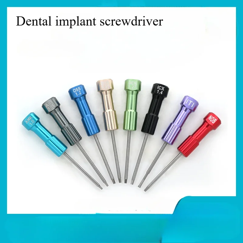 Dental Materials Stainless Steel Implant Screw Driver Screwdriver Technician Micro Dentist Instrument Laboratory Dental Tools