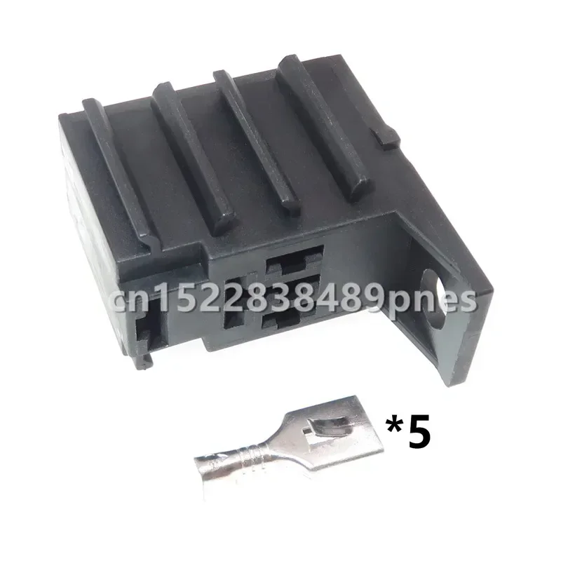 5 Pole Relay Plug Composite Socket Automotive Modification Accessories Auto Wiring Harness Unsealed Connector