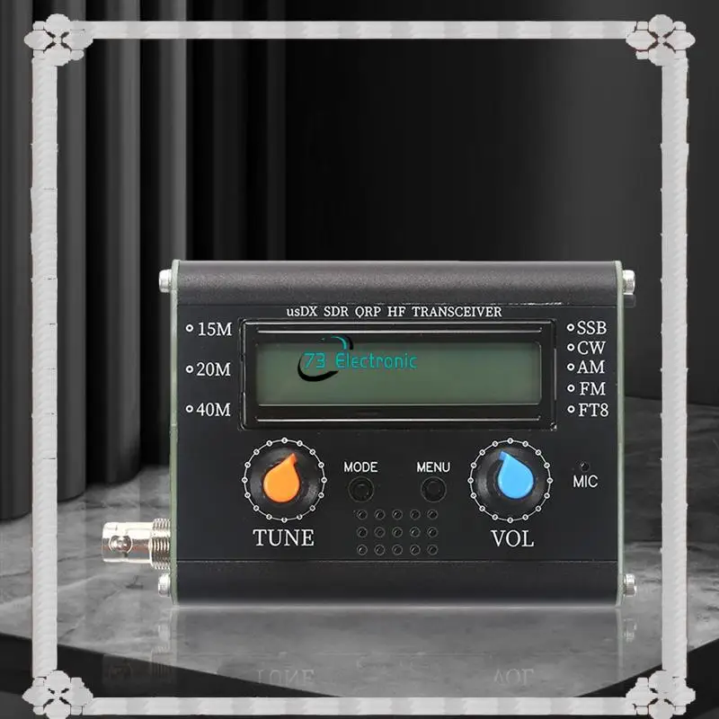 Pengiriman 24 Jam 5W USDX Transceiver 3-Band Semua Mode Transceiver Radio Transceiver USDX Transceiver Semua Mode Transceiver