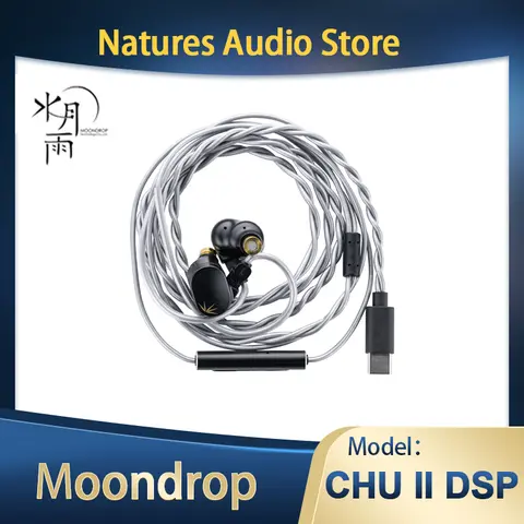 Moondrop CHU DSP 다이나믹 드라이버 인이어 헤드폰, CHU2 USB 모니터 IEM 이어폰, CHU II 타입 C 이어버드, 분리형 0.78mm 케이블 포함 Moondrop CHU DSP 다이나믹 드라이버 인이어 헤드폰, CHU2 USB 모니터 IEM 이어폰, CHU II 타입 C 이어버드, 분리형 0.78mm 케이블 포함