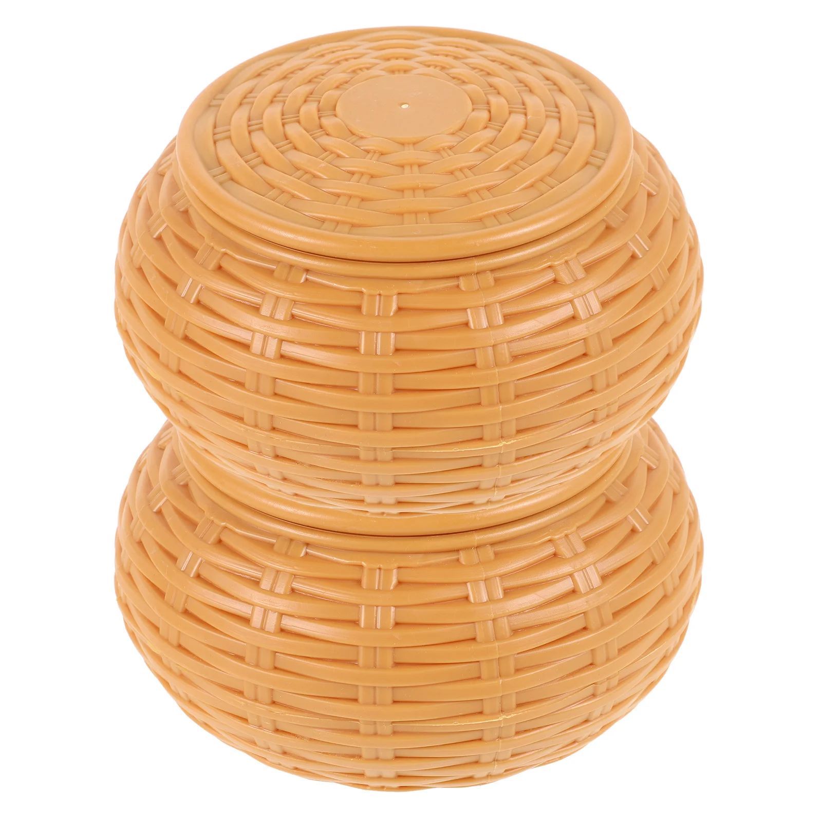 

2pcs Go Chess Box Bamboo Pattern Shock-Resistant Storage Container For Stones Go Pieces Large Capacity Organizer Case